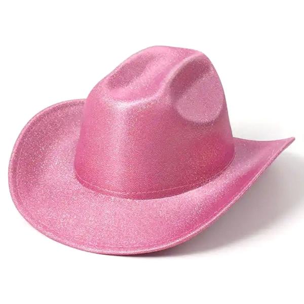 METALLIC COWBOY FEDORA HAT