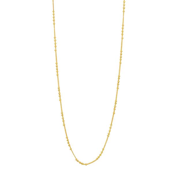 BASS GOLD DIPPED CHAIN NECKLACE