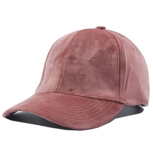 FASHION VELVET BASEBALL CAP