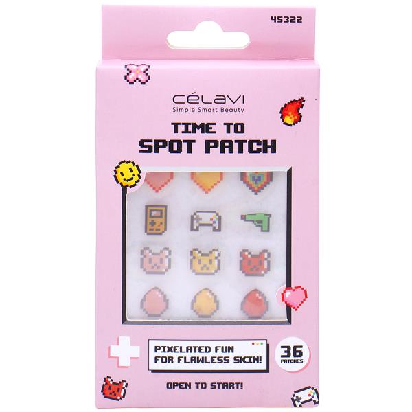 CELAVI TIME TO SPOT PATCH PIXELATED FUN 36 FACE PATCHES SET