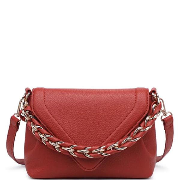 FASHION CHUNKY CHAIN WILLOW CROSSBODY BAG