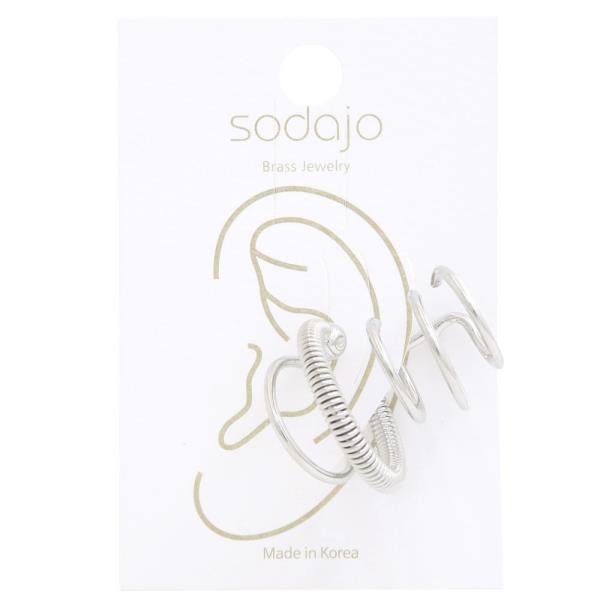 SODAJO GOLD DIPPED  MULTI EAR CUFF