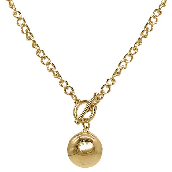 BALL PENDANT NECKLACE