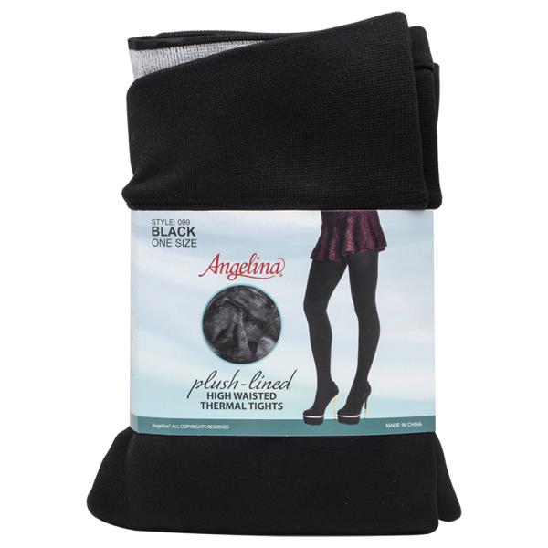 PLUSH LINED HIGH WAISTED THERMAL TIGHTS