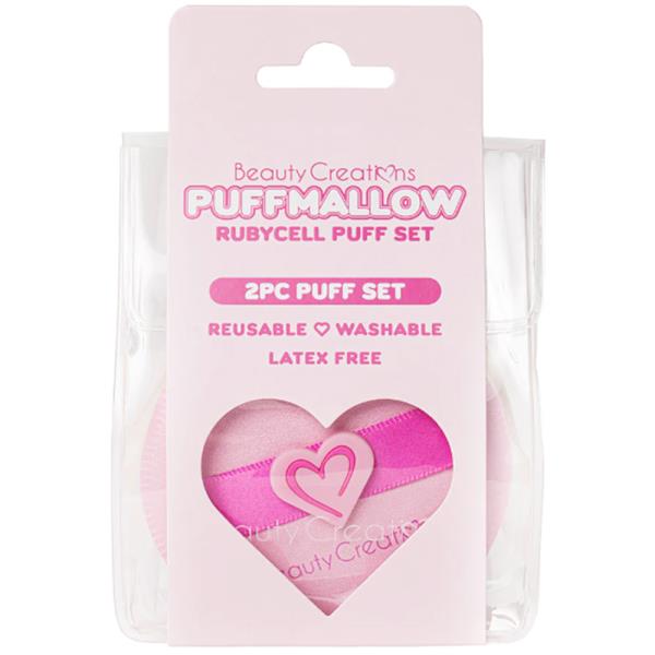 BEAUTY CREATIONS PUFFMALLOW RUBY CELL PUFF 2 PC SET