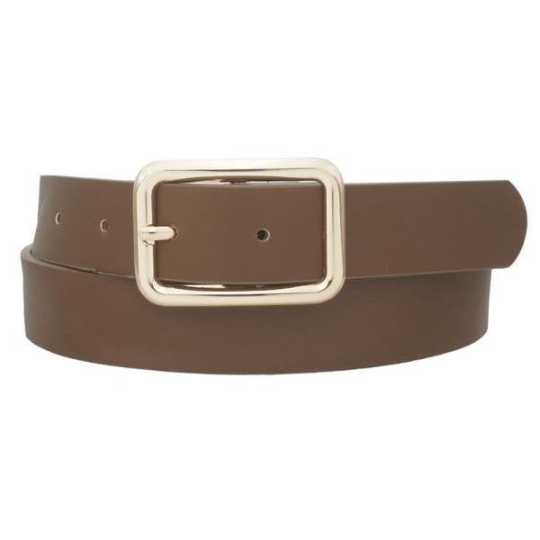 MODERN RECTANGLE BUCKLE BELT