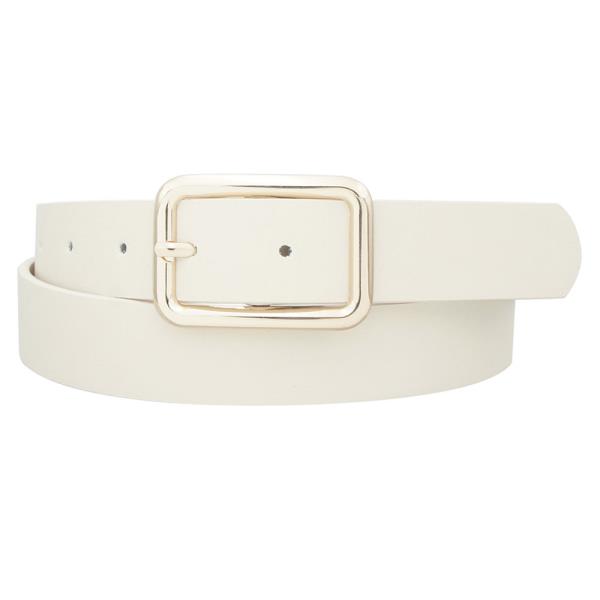 MODERN RECTANGLE BUCKLE BELT