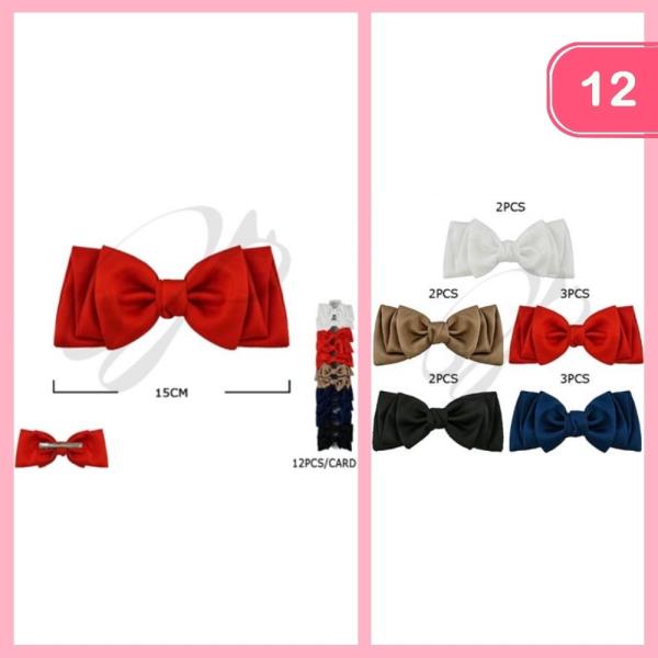FASHION HAIR BOW (12 UNITS)