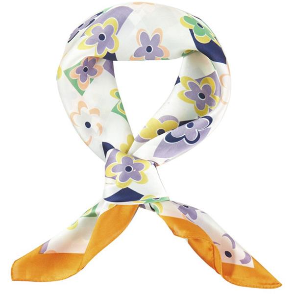 MULTI CHECKERED FLORAL PRINT BANDANA