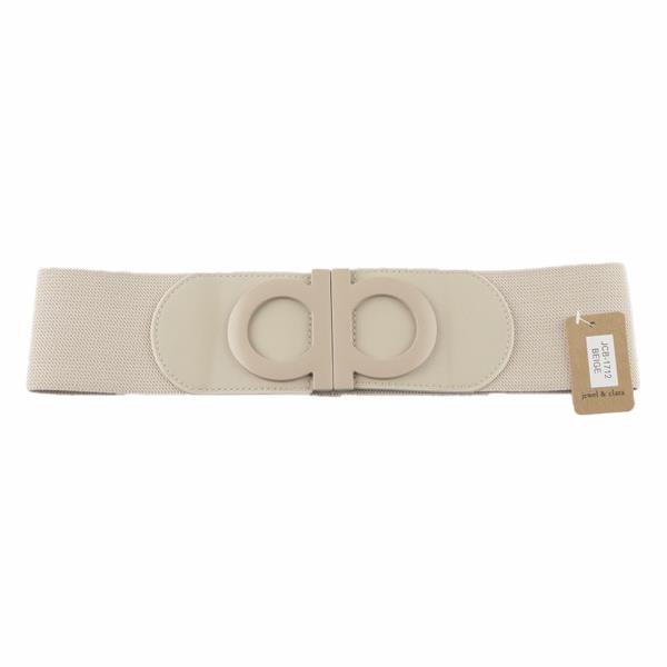 FASHION MIRROR SIDED ELASTIC BELT