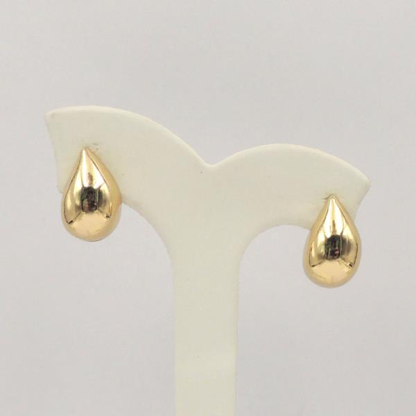 BOLD TEARDROP METAL EARRINGS