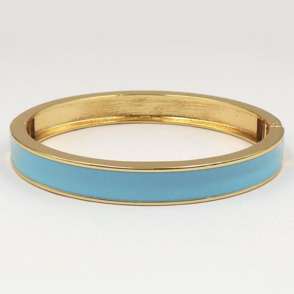 ENAMEL COLOR HINGED BRACELET