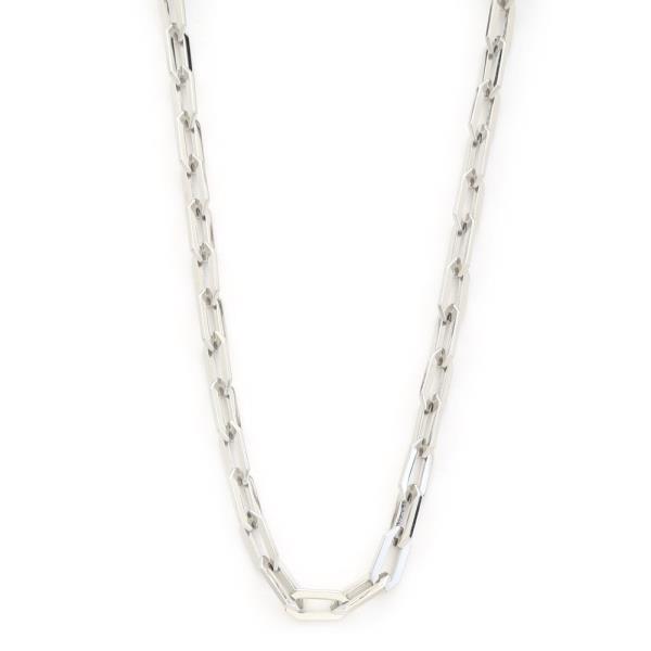 SODAJO LONG OVAL GOLD DIPPED NECKLACE