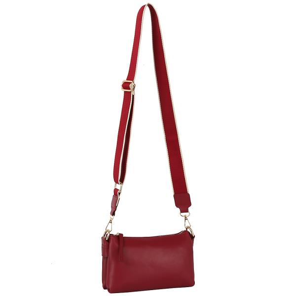 FASHION ZIPPER CHIC CROSSBODY BAG