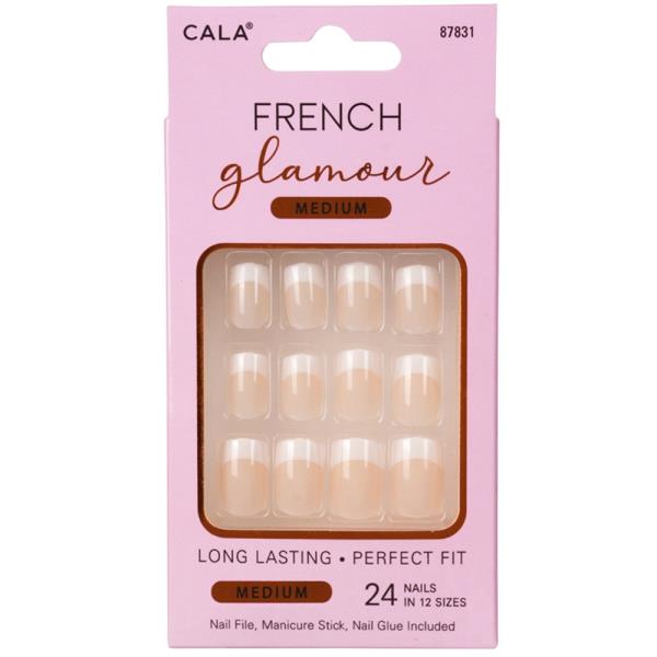 CALA FRENCH GLAMOUR MEDIUM NAIL DECORATION SET