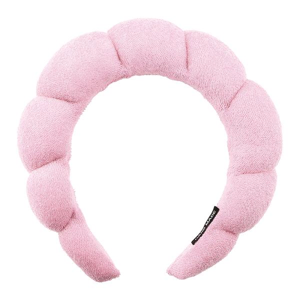 CALA SPA HEADBAND AND WRISTBAND SET PINK