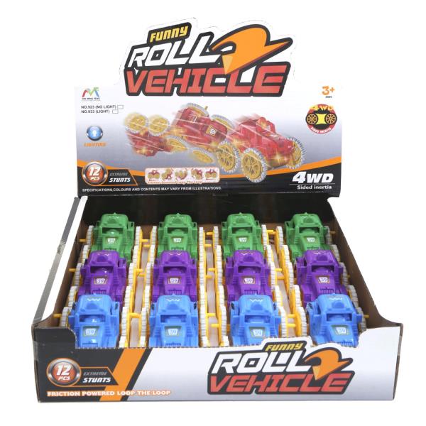 FUNNY ROLL VEHICLE TOY (12 UNITS)