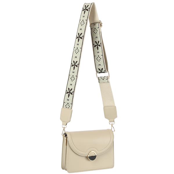 MODERN SMOOTH CROSSBODY BAG W GUITAR STRAP