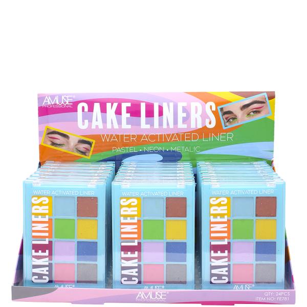 AMUSE CAKE LINERS WATER ACTIVATED LINER PALETTE (24 UNITS)