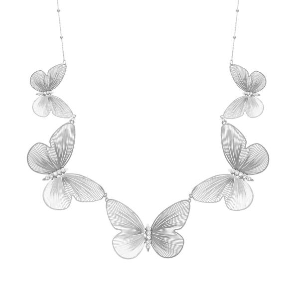 FILIGREE BUTTERFLY NECKLACE