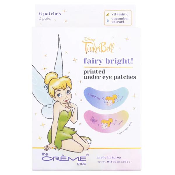 TINKER BELL FAIRY BRIGHT! PRINTED UNDER EYE PATCHES 3 PAIR SET