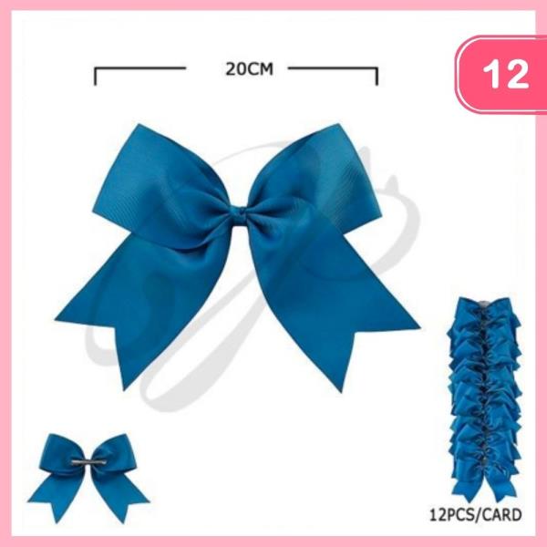 HAIR BOW CLIP (12 UNITS)