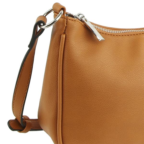 2IN1 CURVED PLAIN ZIPPER CROSSBODY WITH COIN PURSE SET