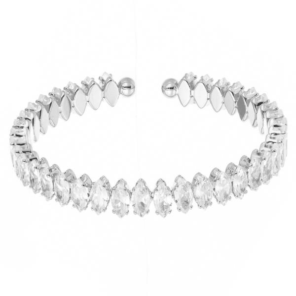 CZ MARQUISE MEMORY WIRE CUFF