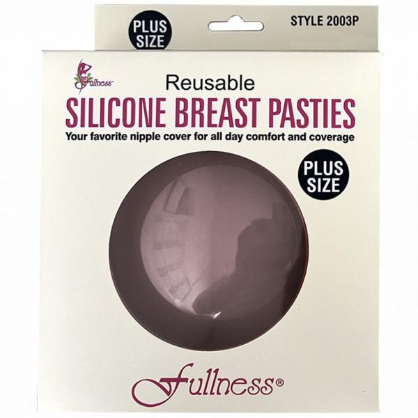 PLUS SIZE REUSABLE SILICONE BREAST PASTIES