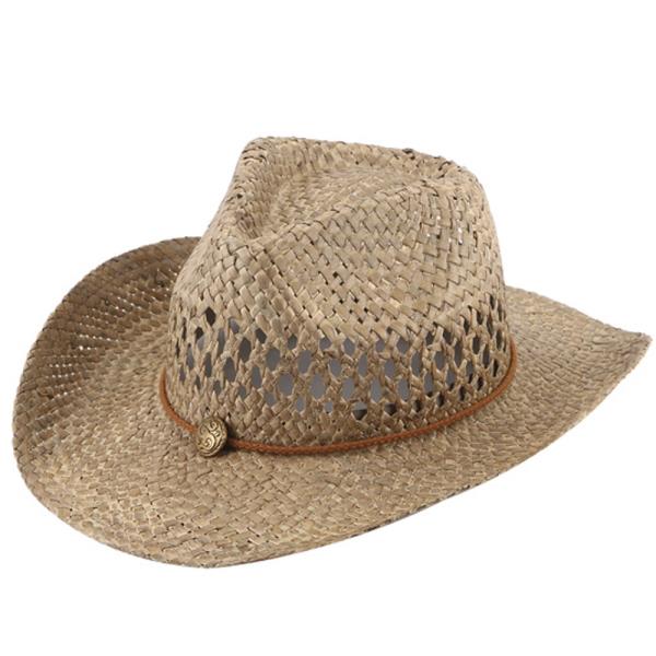 STRAW COWBOY HAT