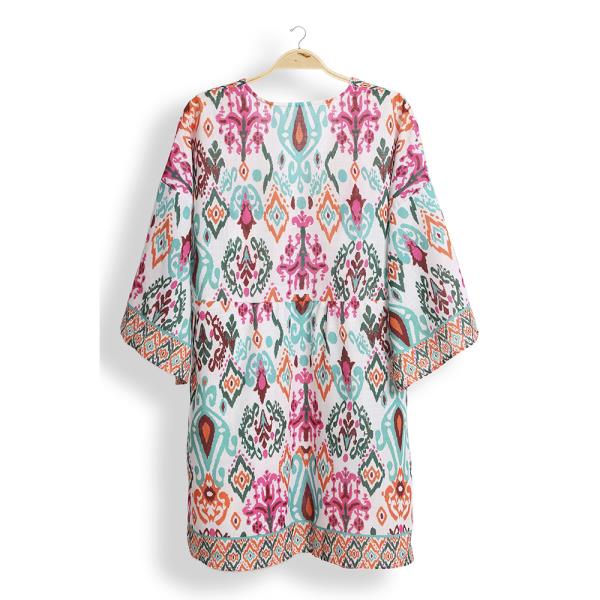 FLORAL COVER UP DRESS