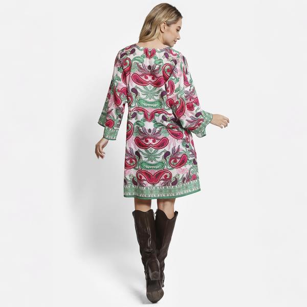 PAISLEY COVER UP DRESS