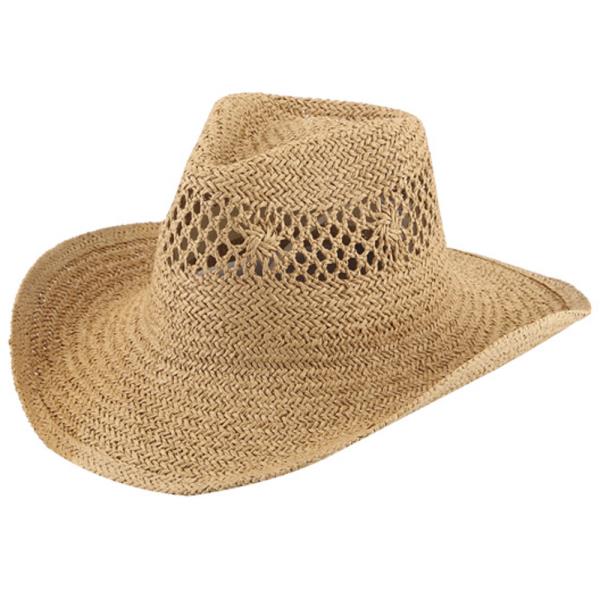 STRAW COWBOY SUN HAT