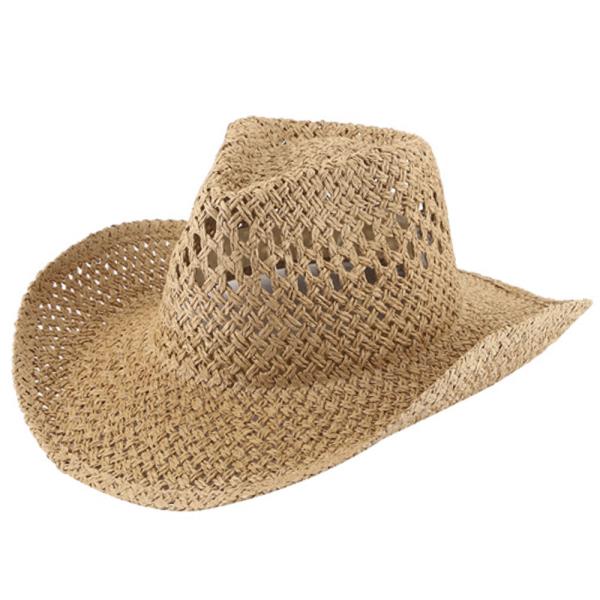 STRAW COWBOY SUN HAT
