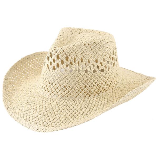 STRAW COWBOY SUN HAT
