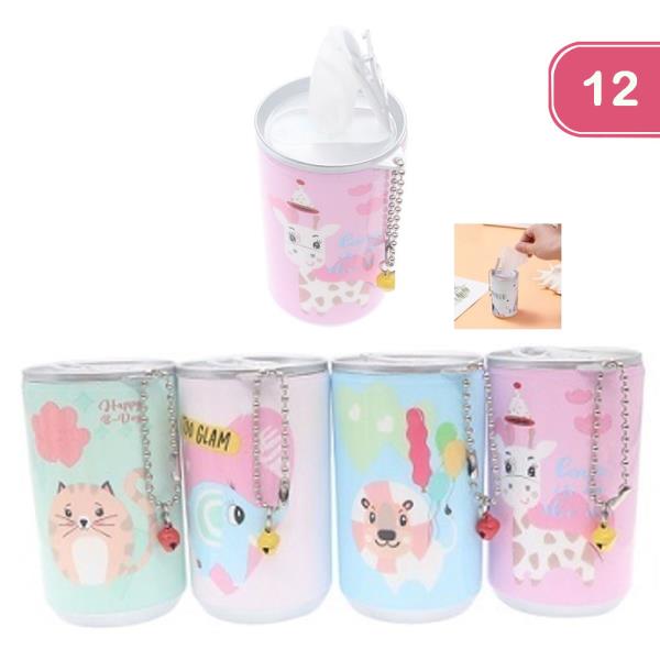 CUTE WET WIPES CAN (12 UNITS)