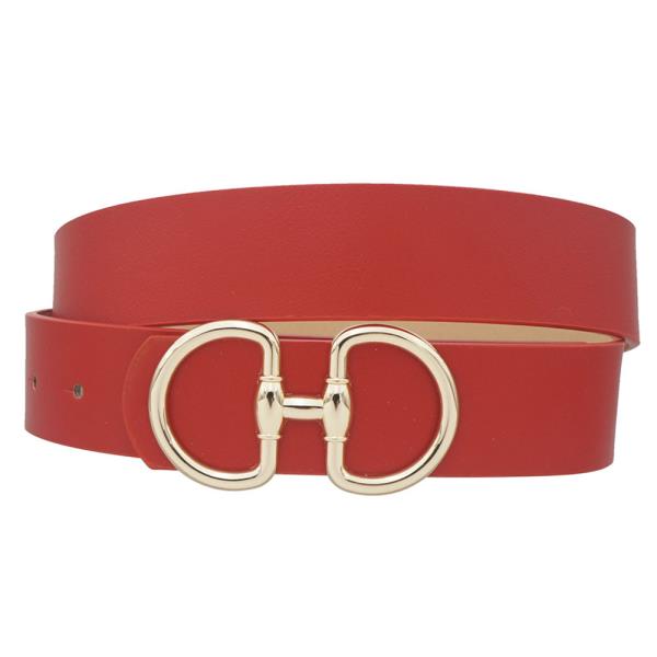 PLUS D LINK HORSEBIT BUCKLE BELT