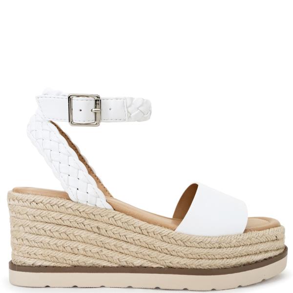 ESPADRILL MEDIUM WEDGE W BRAIDED ANKLE STRAP 16 PAIRS