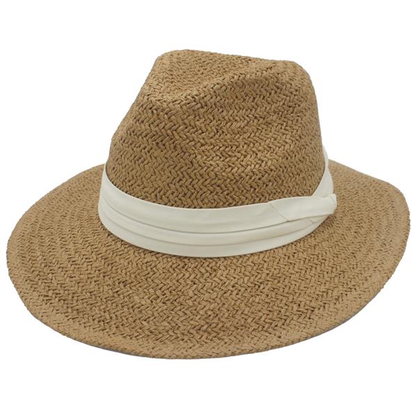 STRAW ONE BAND HAT