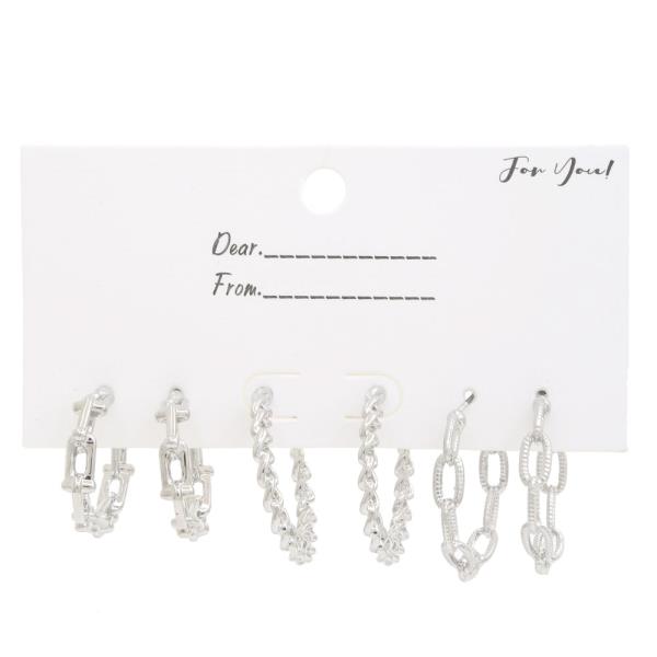 ASSORTED EARRING SET