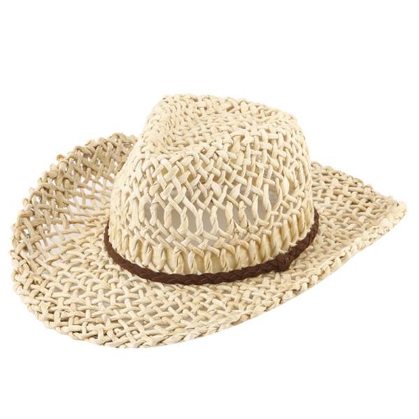 STRAW COWBOY SUN HAT