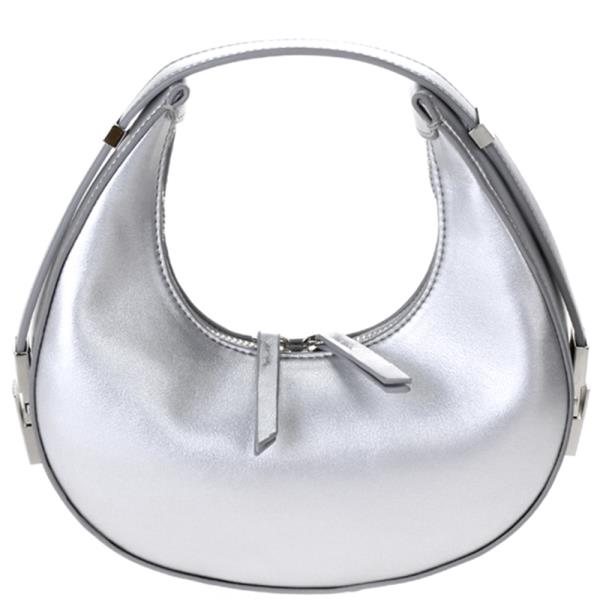 CRESCENT SHAPE WITH ADJUSTABLE HANDLE BAG