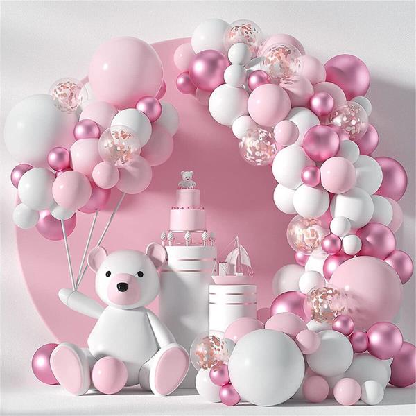 PARTY BALLOONS BIRTHDAY CELEBRATION PROPS BABY SHOWER DECOR BALLOON CHAIN SUIT