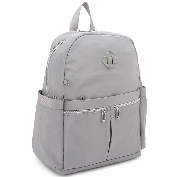 SMOOTH ZIPPER DESIGN BACKPACK