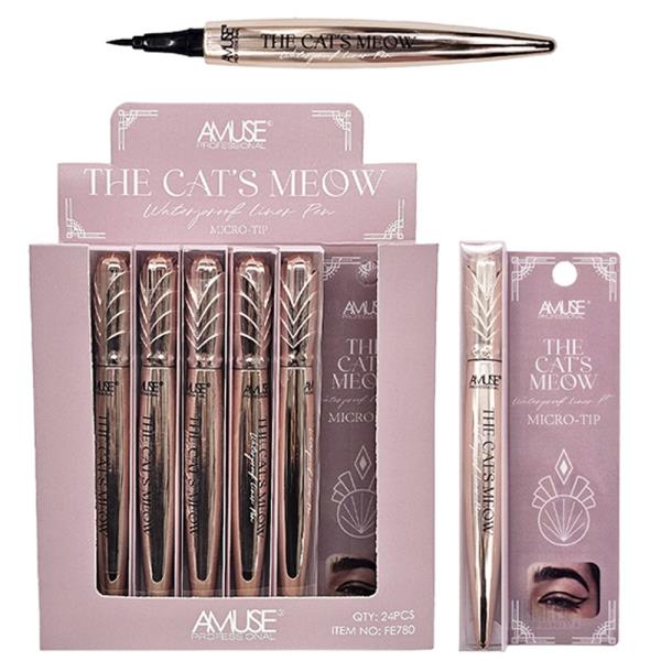 AMUSE THE CATS MEOW MICRO TIP EYELINER (24 UNITS)