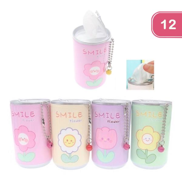 FLOWER CANNED WET WIPES (12 UNITS)