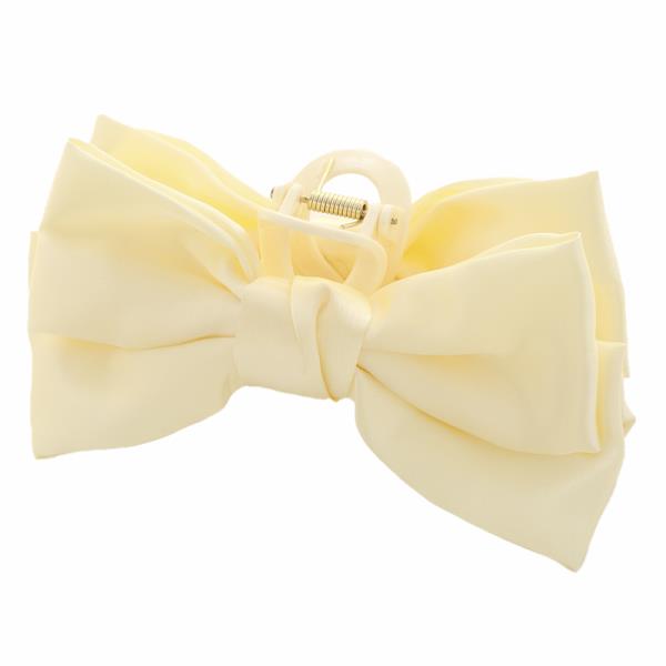 RIBBON HAIR BOW JAW CLIP