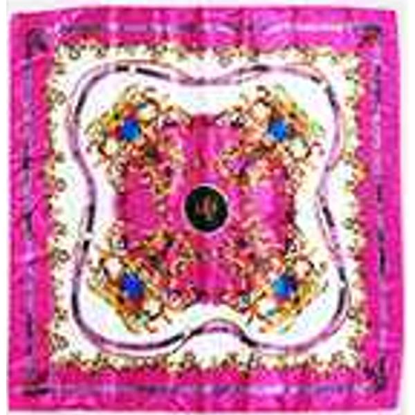 MULTI PATTERN SILKY NECK SCARF