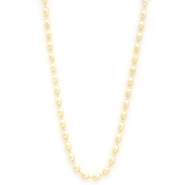 SODAJO BEAD GOLD DIPPED NECKLACE