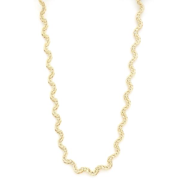 SODAJO WAVY LINK GOLD DIPPED NECKLACE